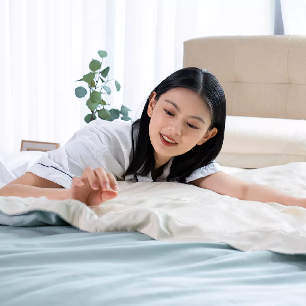 100% TENCEL萊賽爾天絲™雙色 | 床包四件組