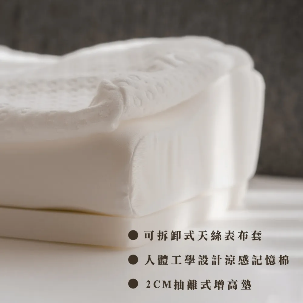 涼感工學記憶枕 ERGONOMIC PILLOW